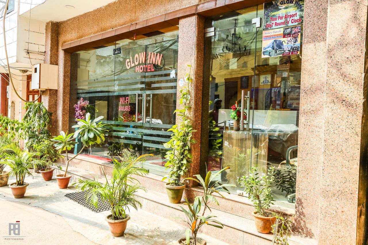 Hotel Glow Inn Paharganj-3 Mins Walk From New Delhi Railway Station ภายนอก รูปภาพ